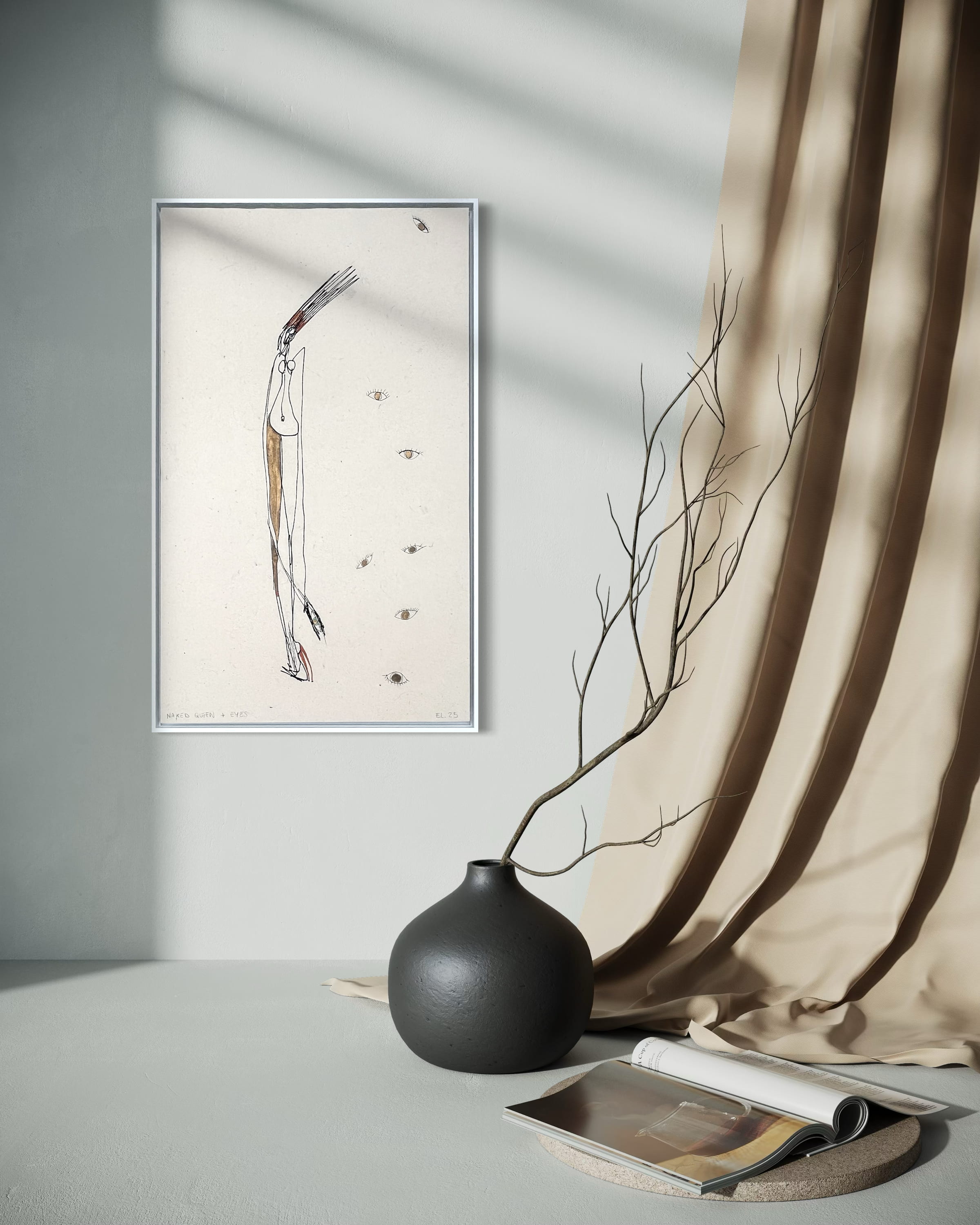 The Naked Queens pose 1